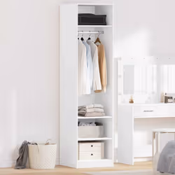 Cette garde-robe compacte facilite l'accès à vos vêtements ou accessoires du quotidien. Elle fournira une solution de stockag ...