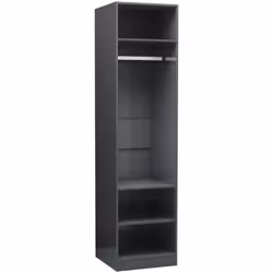 Cette garde-robe compacte facilite l'accès à vos vêtements ou accessoires du quotidien. Elle fournira une solution de stockag ...