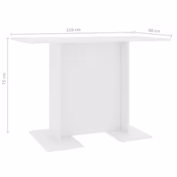 VidaXL 800243 table de cuisine et de salle à manger - Vue supplémentaire 4