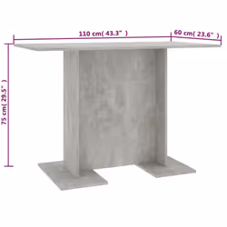 VidaXL 800247 table de cuisine et de salle à manger - Vue supplémentaire 6