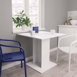 Ajoutez une touche de style minimaliste à votre espace de repas avec cette table de salle à manger distinctive ! L'élégance s ...