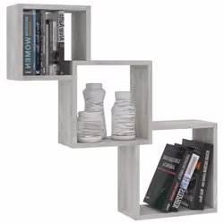 VidaXL 800274 étagères Bois Gris