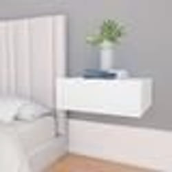 VidaXL 800306 Table de nuit et table de chevet Blanc