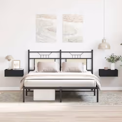 Dotée d'un design élégant et classique, cette table de chevet flottante ajoutera une touche décorative et pratique à votre dé ...