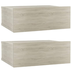 VidaXL 800313 Table de nuit et table de chevet Chêne