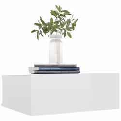 VidaXL 800319 Table de nuit et table de chevet Blanc