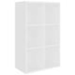 vidaXL Bibliothèque/Buffet blanc 66x30x98 cm bois d'ingénierie - TU