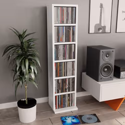 Description générale Gardez tous vos précieux CD en sécurité dans cette spacieuse armoire à CD. Élégante et pratique, elle es ...
