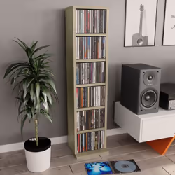Gardez tous vos précieux CD en sécurité dans cette spacieuse armoire à CD. Élégante et pratique, elle est parfaite pour organ ...