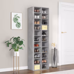 Gardez vos chaussures et toujours à portée de main avec notre étagère à chaussures ! Cette étagère est fabriquée en bois d'in ...