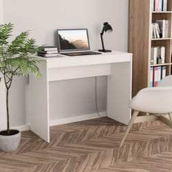 Vidaxl - Bureau Blanc 90x40x72 cm Bois d'ingénierie