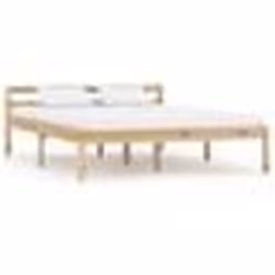 vidaXL Cadre de lit sans matelas bois de pin massif 120x200 cm - 120 x 200 cm