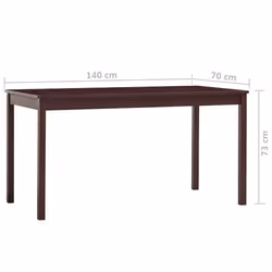 VidaXL 283401 table de cuisine et de salle à manger - Vue supplémentaire 6