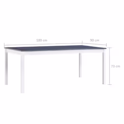 VidaXL 283406 table de cuisine et de salle à manger - Vue supplémentaire 6