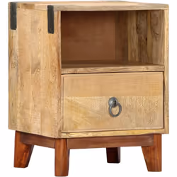 La table de chevet, avec espace de rangement, ajoutera une touche intemporelle à votre décoration intérieure. La table de che ...