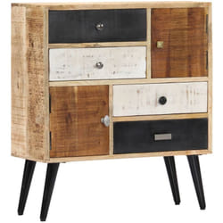 Buffet 70x30x78 cm Bois de manguier massif vidaXL