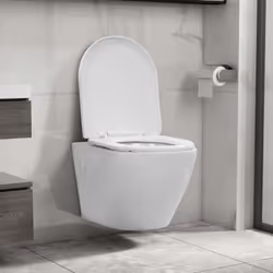 Description générale Ce WC suspendu, avec une conception unique et indémodable, peut facilement décorer chaque salle de bain. ...