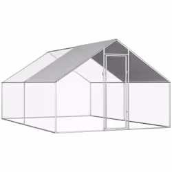 Notre poulailler spacieux et pratique est un choix parfait comme enclos d'extérieur pour vos poules, poulets, canards et autr ...
