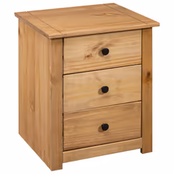 VidaXL 282652 Table de nuit et table de chevet Naturel - Vue supplémentaire 4