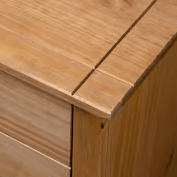 VidaXL 282652 Table de nuit et table de chevet Naturel - Vue supplémentaire 8