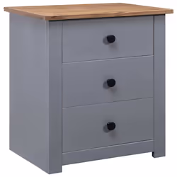 VidaXL 282653, Gris, Naturel, Bois de pin, 460 mm, 400 mm, 570 mm, 1 pièce(s)
