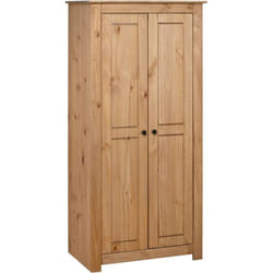 vidaXL Garde-robe 80x50x171,5 cm Pin massif Assortiment Panama