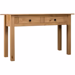Description générale Cette table console en bois allie simplicité et élégance, apportant une touche rustique à la décoration  ...