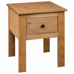 VidaXL 282691 Table de nuit et table de chevet Naturel - Vue supplémentaire 4