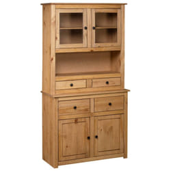 Vidaxl - Buffet haut 93x40,5x180 cm Pin Gamme Panama