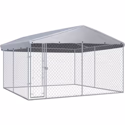 Description générale Ce chenil polyvalent pour chiens a de multiples utilisations : jeu, exercice, dressage ou protection de  ...