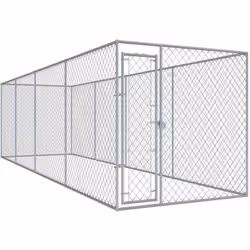 Ce chenil polyvalent pour chiens a de multiples utilisations : jeu, exercice, dressage ou tout simplement protection de vos c ...