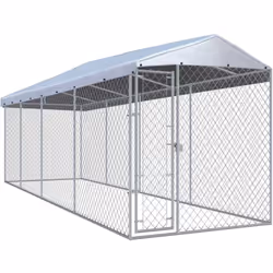 Ce chenil polyvalent pour chiens a de multiples utilisations : jeu, exercice, dressage ou tout simplement protection de vos c ...