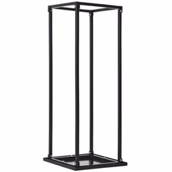 Ce support à bois de chauffage de forme rectangulaire présente une solution idéale pour ranger parfaitement votre bois de cha ...