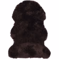 Créez un espace invitant et un espace de vie chaleureux avec notre confortable tapis en peau véritable de mouton. Le tapis es ...
