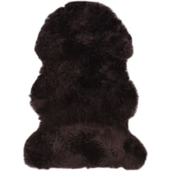 Vidaxl - Tapis en peau de mouton 60 x 90 cm Marron