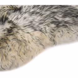 Créez un espace invitant et un espace de vie chaleureux avec notre confortable tapis en peau véritable de mouton. Le tapis es ...