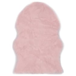 VIDAXL Tapis synthétique rose - 60x90 cm