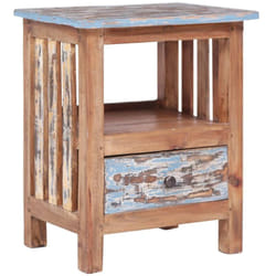 Vidaxl - Table de chevet 41x30x50 cm bois d'acajou massif