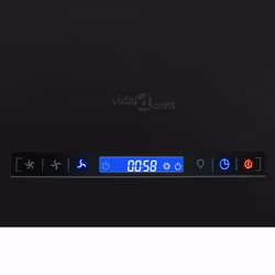 VidaXL Hotte suspendue à LCD tactile 37 cm Acier enduit de poudre - Vue supplémentaire 7