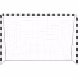 Description générale Ce but de football avec des poteaux solides et un filet compact est conçu pour les adultes et les enfant ...
