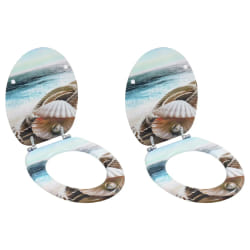 VIDA XL Coquille Lot de 2