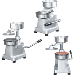 vidaXL Presse à hamburger avec 500 feuilles de galettes Aluminium 13cm