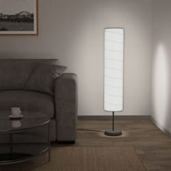 Vidaxl - Lampadaire avec support 121 cm Blanc E27