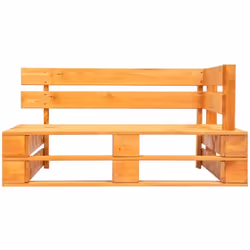 Notre banc d'angle palette de jardin sera un choix idéal pour vous détendre, profiter du beau temps, faire une sieste ou disc ...