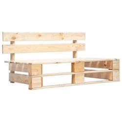 Banc - vidaXL - Palette de jardin - Bois imprégné - Résistant aux intempéries - Écologique