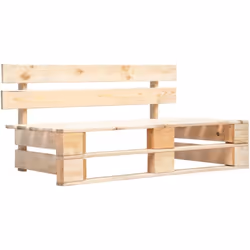 Notre banc palette de jardin sera un choix idéal pour vous détendre, profiter du beau temps, faire une sieste ou discuter en  ...