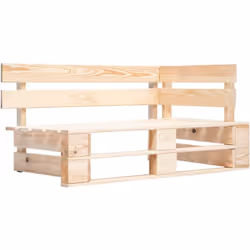 Notre banc d'angle palette de jardin sera un choix idéal pour vous détendre, profiter du beau temps, faire une sieste ou disc ...