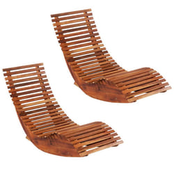 VidaXL 277093 chaise d'extérieur Linge Bois d'acacia