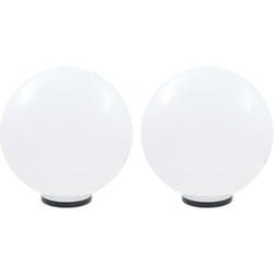 Vidaxl - Lampes à led sous forme de boule 2 pcs Sphérique 50 cm pmma