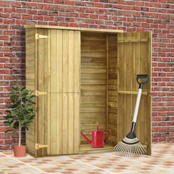 Vidaxl - Abri à outils de jardin 123x50x171 cm Pinède imprégnée